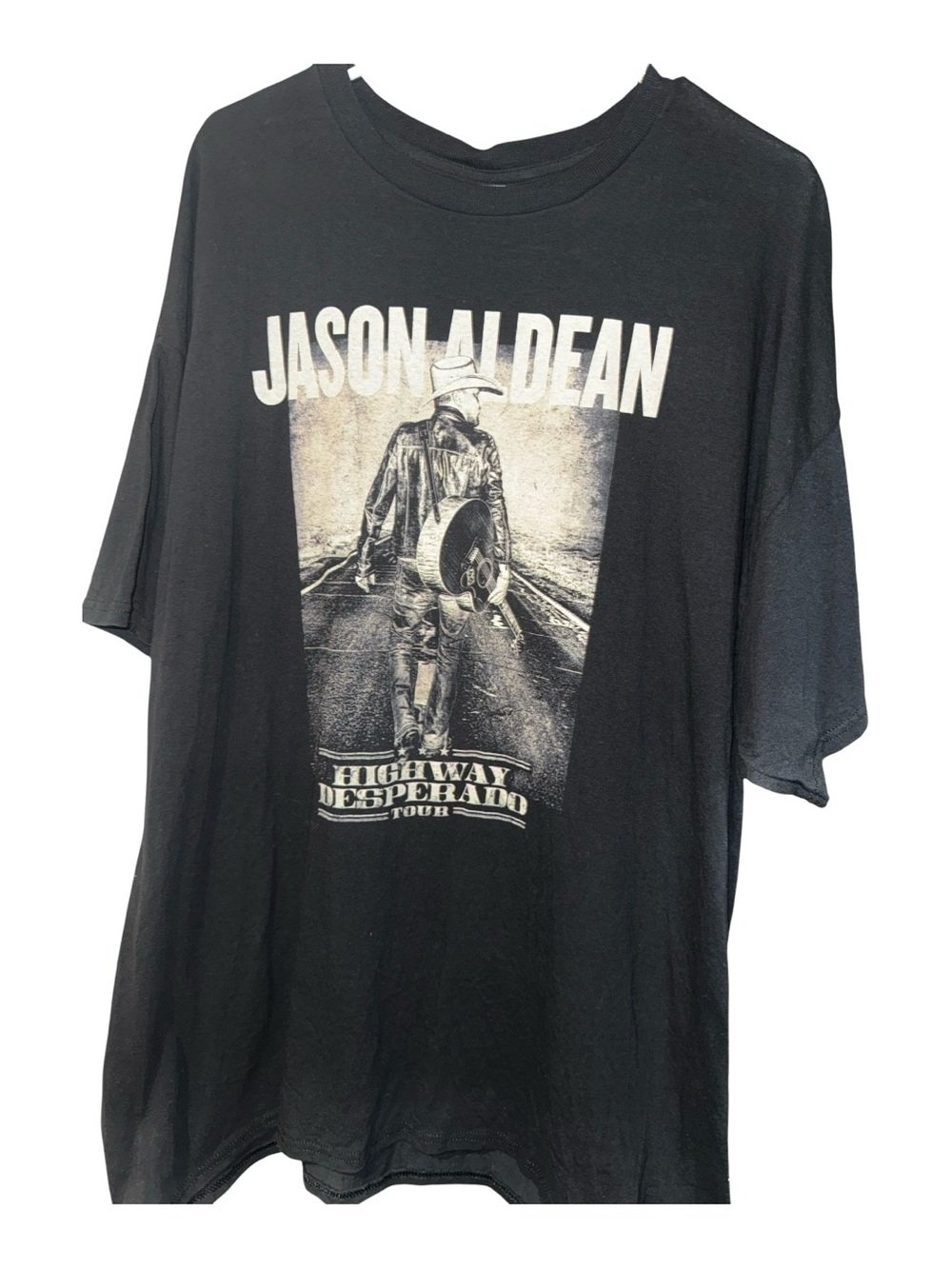 Jason Aldean Black Highway Desperado Tour Tee, Size 2X